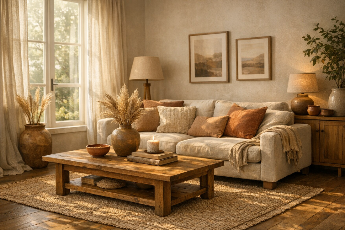 The Art of Earthy Interiors: How to Style Your Home with Natural Accents
