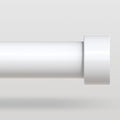 VOIIY White Curtain Rods for Windows 66 to 120 Inch, Size:36-120 Inch by VOIIYCurtainRods