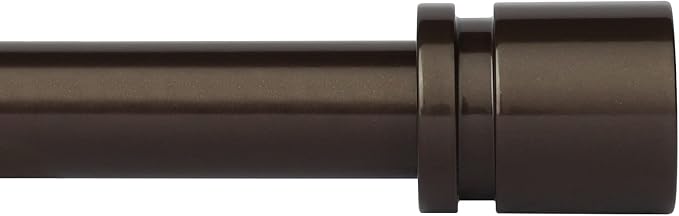 Byondeth Curtain Rods for Windows 16 to 240 Inches Adjustable Length 1 Inch by Byondeth