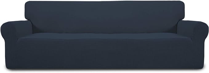 Easy-Going Stretch 4 Seater Sofa Slipcover 1-Piece Sofa Cover Furniture by Easy-Going