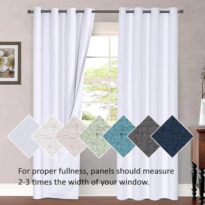 H.VERSAILTEX Patio White Curtains - Image 9