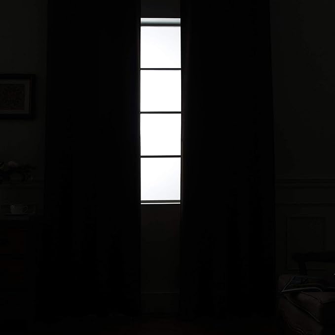Yakamok 84 Inch Length 100% Blackout Curtains - Image 8