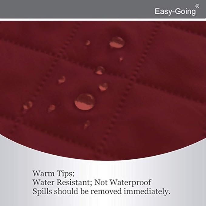 Easy-Going 4 Seater Sofa Slipcover Reversible Sofa Cover Water Resistant Couch - Image 4