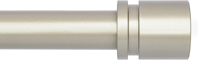 Byondeth Curtain Rods for Windows 16 to 200 Inches Adjustable Length 1 Inch by Byondeth