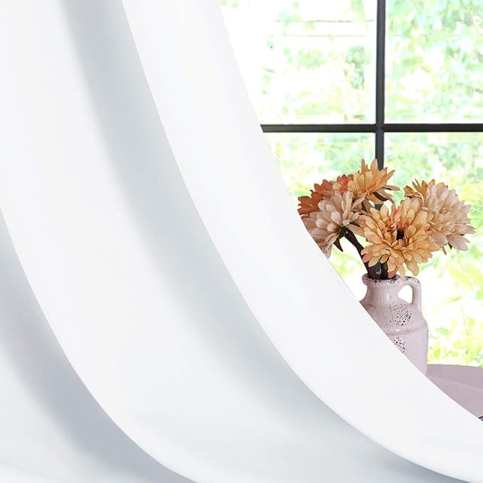 NICETOWN 50% Light Blocking Curtain Panels - Image 6
