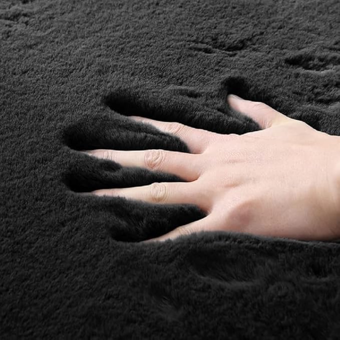 ORINOVA Black Washable Area Rugs 6x9 Rugs - Image 7