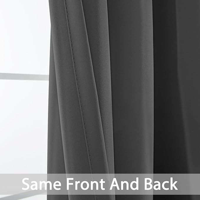 Yakamok 96 Inch Long Blackout Curtains - Image 3