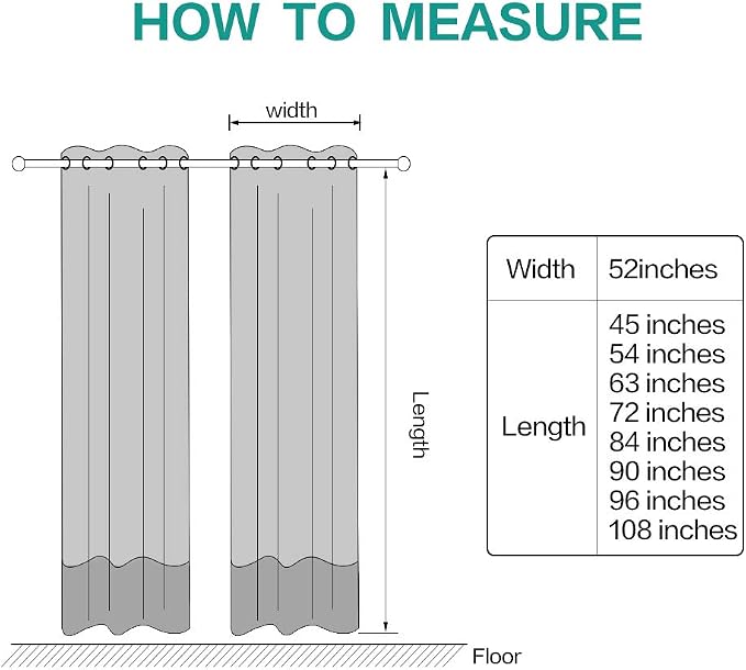 MIULEE 2 Panels Blackout Velvet Curtains Solid Soft Grommet Teal Curtains - Image 8
