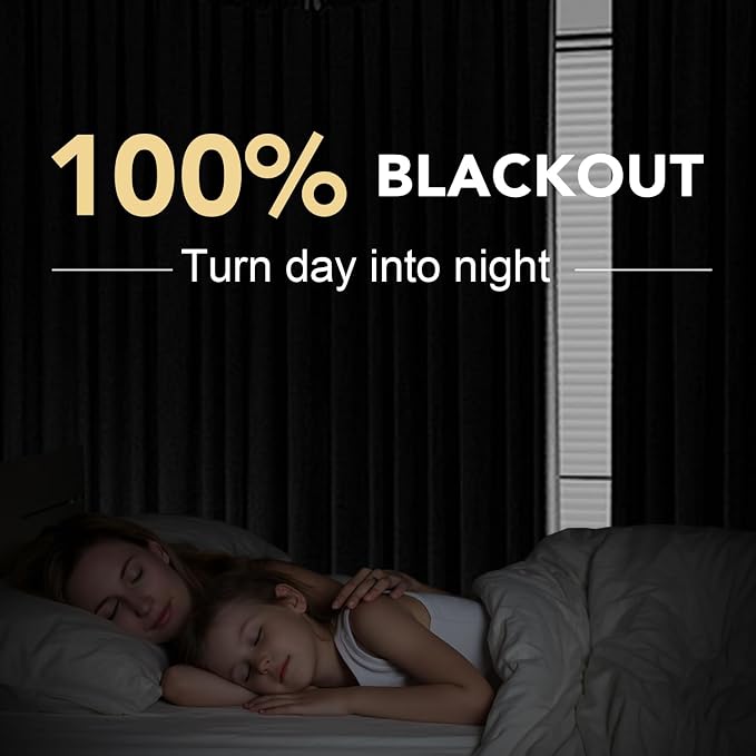 H.VERSAILTEX Linen Blackout Curtains 108 Inches Long 100% Absolutely Blackout - Image 2