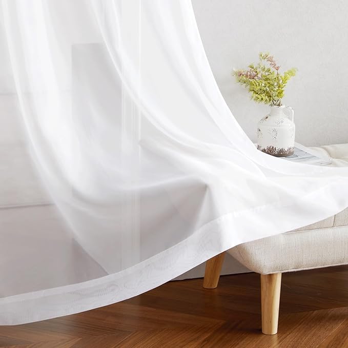 NICETOWN Sheer Curtains Extra Length - Image 7