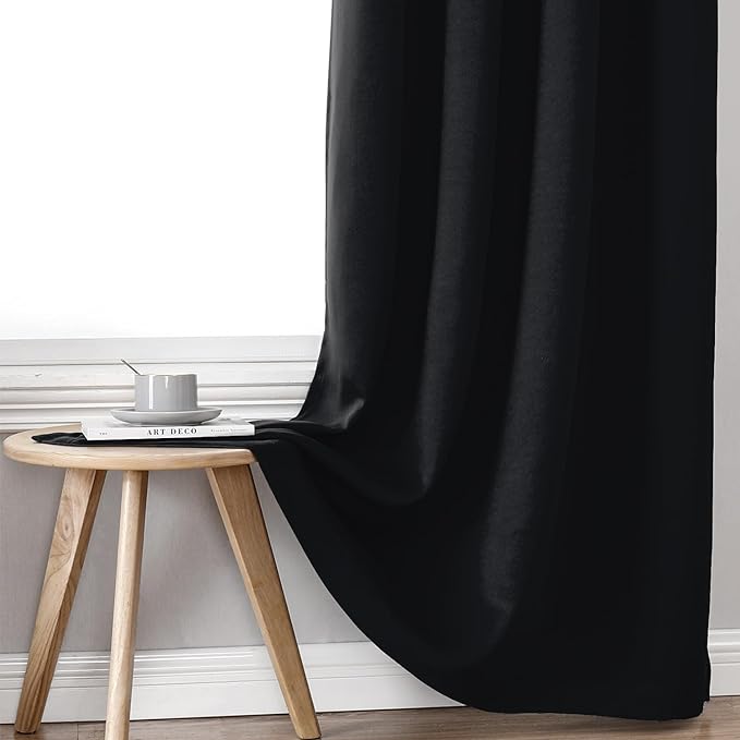 ChrisDowa 100% Blackout Curtains 63 inch Long - Image 7