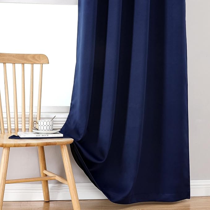 ChrisDowa 100% Blackout Curtains 63 inch Long - Image 7