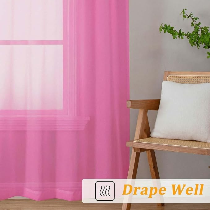 Gwine Sheer Curtains 96 Inches Long - Image 6