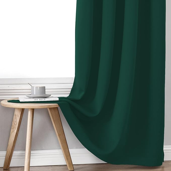 ChrisDowa 100% Blackout Curtains 90 inch Long - Image 7