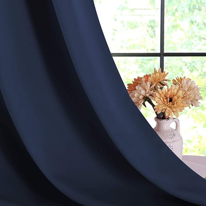 NICETOWN Blackout Curtain Panels, Window Treatment Energy Saving Thermal - Image 5