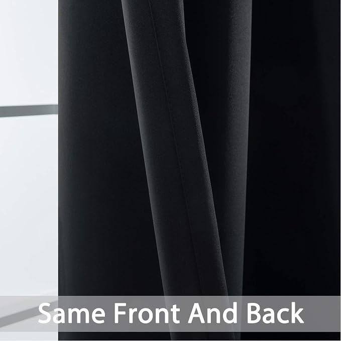 Yakamok Blackout Sliding Glass Door Curtains, Thermal Insulated Window - Image 6