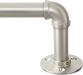 Zeerobee Curtain Rods for Windows 32 to 48, 1 Inch Industrial Wrap Around by zeerobee