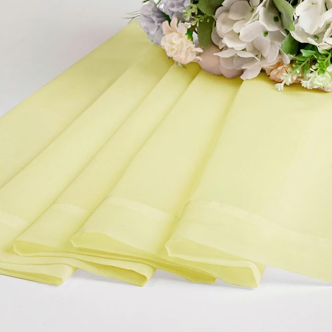 OWENIE Sheer Curtains 78 Inches Long 2 Panels Set - Image 7