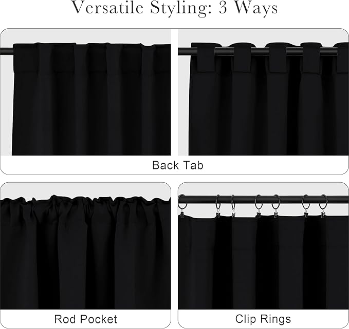 PONY DANCE Blackout Window Curtains - Image 5