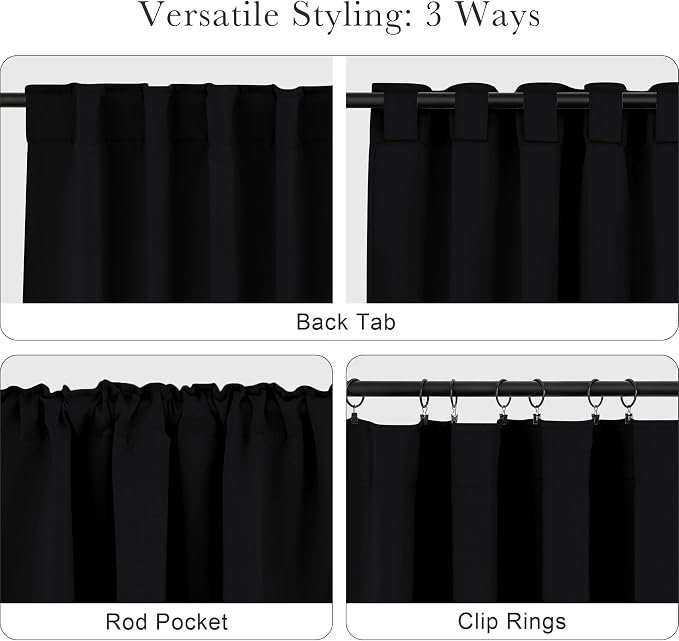 PONY DANCE Black Out Window Curtains - Image 5