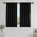 PONY DANCE Blackout Curtains for Bathroom by PONYDANCE