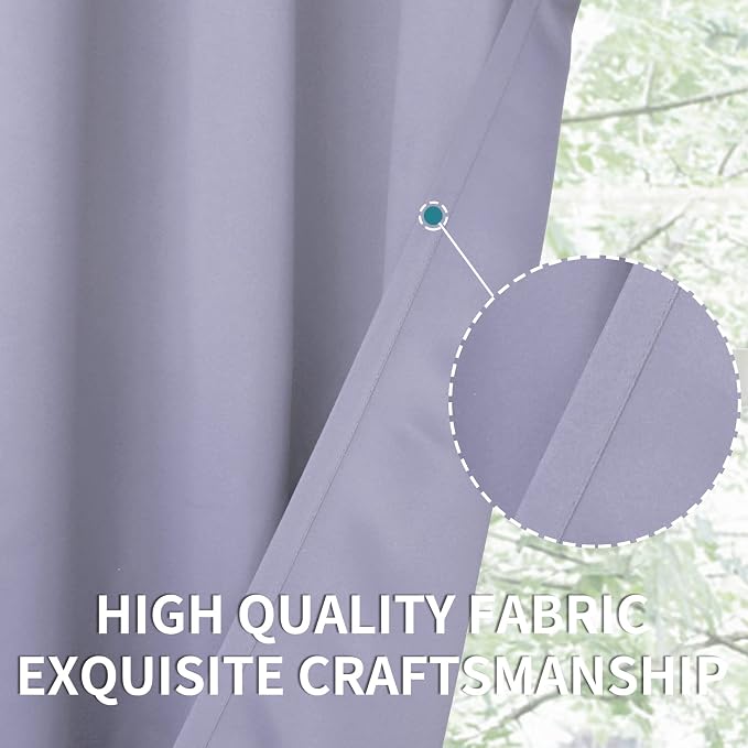 BGment Room Darkening Curtains 63 Inches Long - Image 7