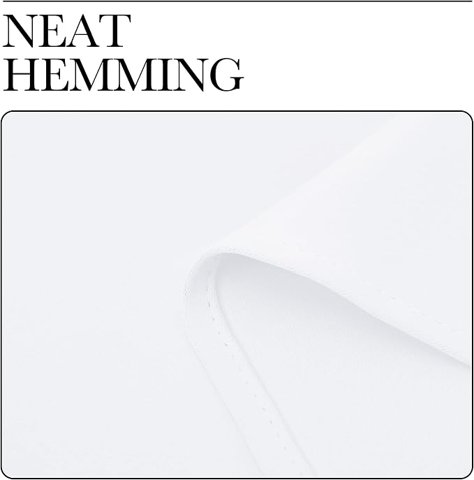 NICETOWN 50% Light Blocking Kitchen Curtains - Image 8