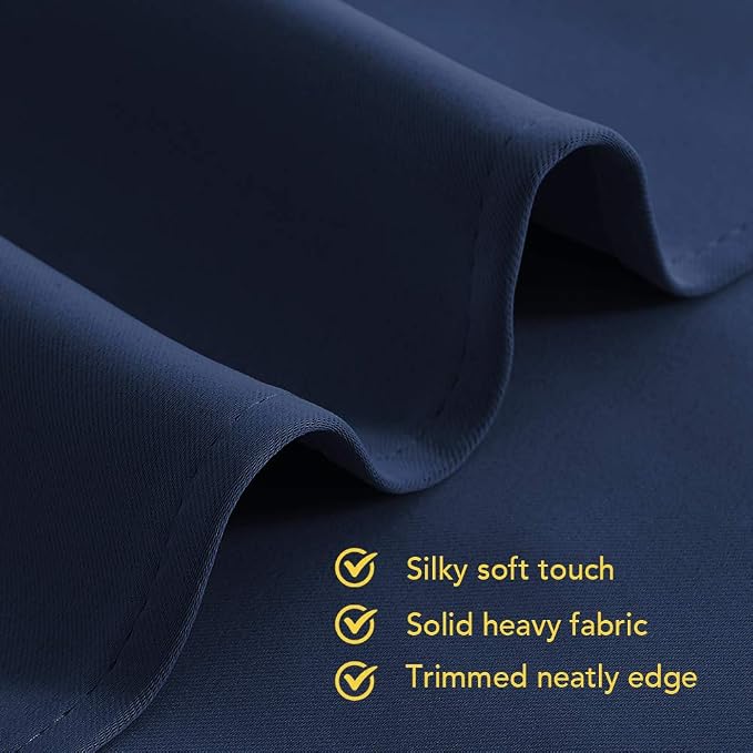 NICETOWN Blackout Curtain Panels, Window Treatment Energy Saving Thermal - Image 4