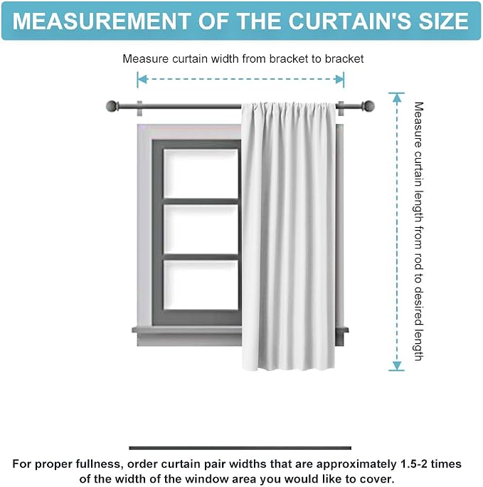 RYB HOME Blackout Curtains - Image 8