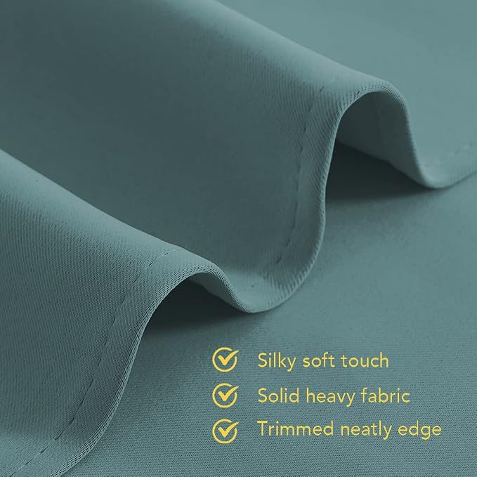 NICETOWN Modern Blackout Curtains Noise Reducing, Thermal Insulated and Privacy - Image 3