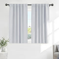PONY DANCE Short Drapes for Kinchen, Drapes for Bathroom Window, Privacy by PONYDANCE