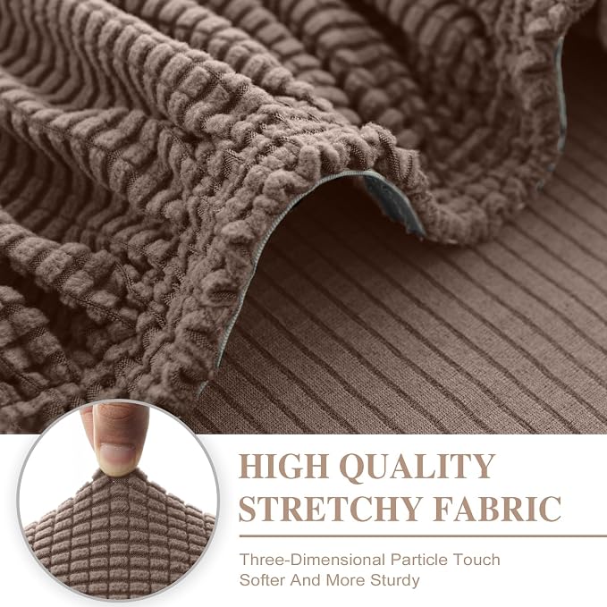 Couch Cushion Cover Chaise Lounge Cover Washable Separate Seat Chaise Couch - Image 4
