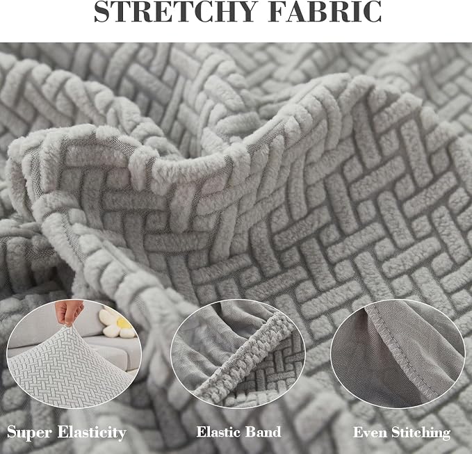 Sofa Covers Couch Covers for Sofa Pet Friendly Couch Cushion Covers Universal - Image 4