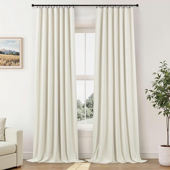 100% Blackout Curtains 90 Inch Long - Image 9