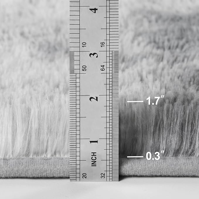 Large Shag Area Rugs 9 x 12, Tie-Dyed Plush Fuzzy Rugs - Image 2