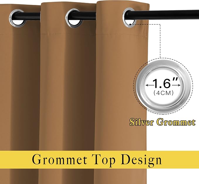 NICETOWN Half Window Curtains for Bedroom - Image 3