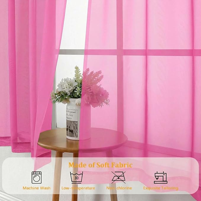 Gwine Sheer Curtains 96 Inches Long - Image 7