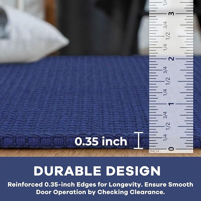 KOZYFLY Runners for Hallways 2x6 ft Washable Kitchen Runner Non Slip Rubber - Image 4