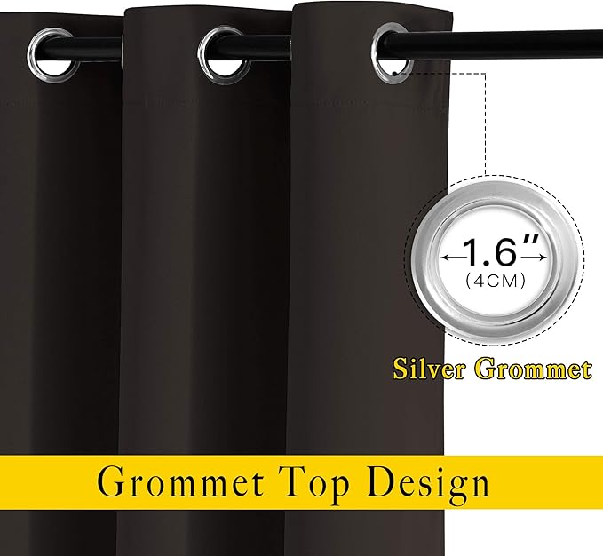 NICETOWN Blackout 102 inch Curtains - Image 2