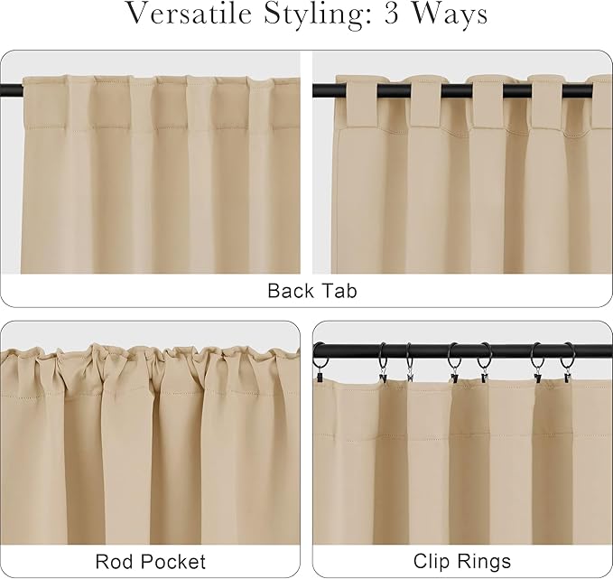PONY DANCE Kitchen Window Curtains - Image 5