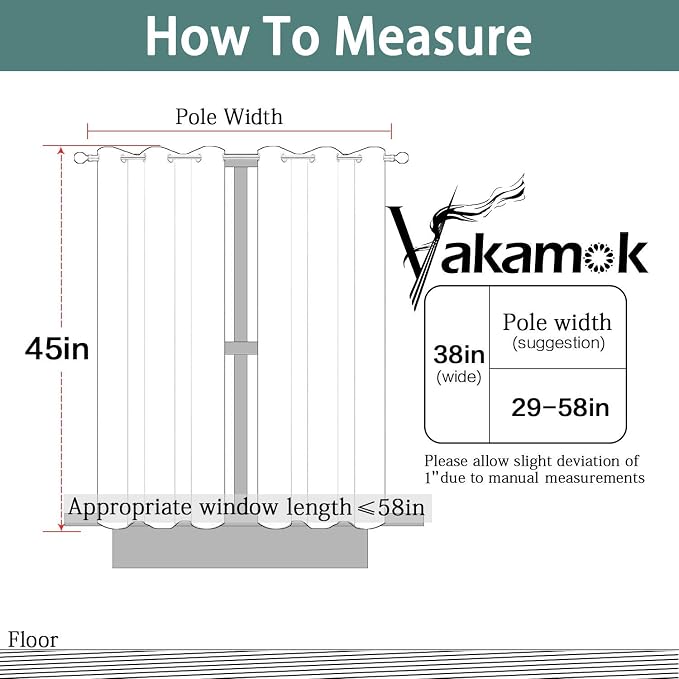 Yakamok Blackout Curtains for Bedroom - Image 7