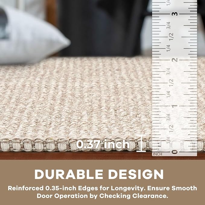 KOZYFLY Runners for Hallways 2x10 ft Washable Kitchen Runner Non Slip Rubber - Image 4