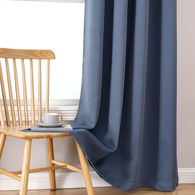 ChrisDowa 100% Blackout Curtains 120 inch Long - Image 7