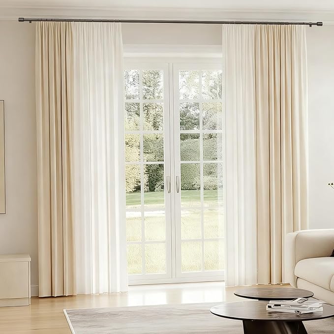 5/8” Diameter Curtain Rods 30-60 Inch, - Image 5
