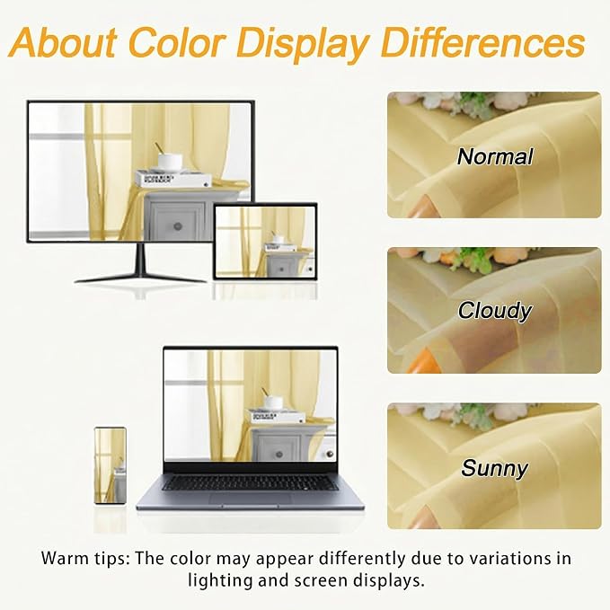 Gwine Sheer Curtains 84 Inches Long - Image 3