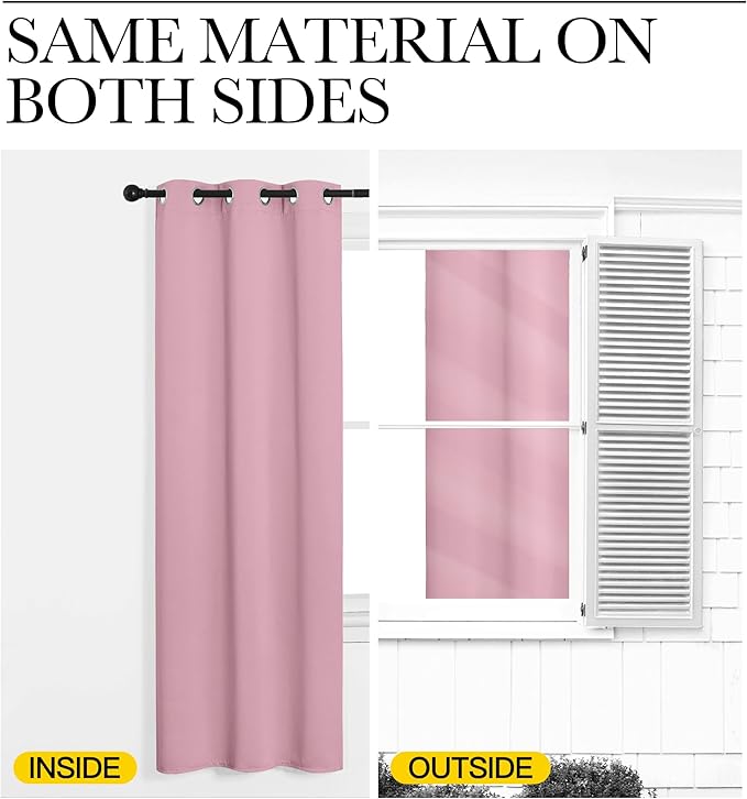 NICETOWN Blackout Curtain Panels - Image 5