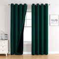 ChrisDowa 100% Blackout Curtains 108 inch Long by ChrisDowa