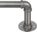 Zeerobee Curtain Rods for Windows 144 to 168, 1 Inch Industrial Wrap Around by zeerobee