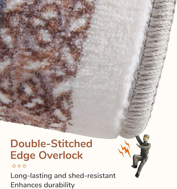 OPPODREAM Soft Entryway Rug 2x10, 2x10 Rug Runner, Washable Hallways Carpet 2 x - Image 4