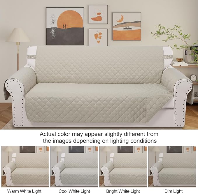 Recliner Chair Covers Reversible Sofa Cover Couch Cover - Image 8